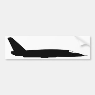 USA RA5C Vigilante-Silhouette-Schwarzes Autoaufkleber
