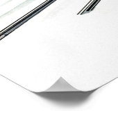 USA Railroad Vintage Travel Poster - Neubelebung (Ecke)