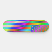 USA Rainbow Flag Skateboard (Horizontal)