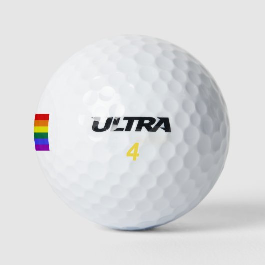 USA Rainbow Pride Golfball (Logo)