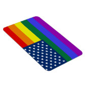 USA Rainbow Pride Magnet (Rechte Seite)