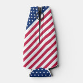 USA Red Blue White US Flagge Bottle Cooler Flaschenkühler (Rückseite)