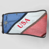USA Red White and Blue American Flag Golf Headcover (Vorderseite)