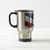 USA - Red White and Blue American Patriotic Flag Reisebecher (Links)