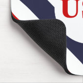 USA Red White and Blue Strip Mouse Pad Mousepad (Ecke)