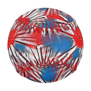 USA Red white und Blue Baseball