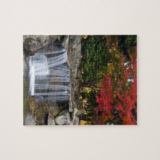 USA, Redmond, Washington. Herbstfarbe in einem Par Puzzle (Horizontal)