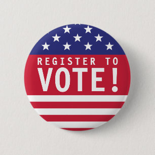 USA-Register zur Abstimmung Button