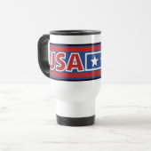 USA-Reise-Tasse Reisebecher (Vorderseite Links)