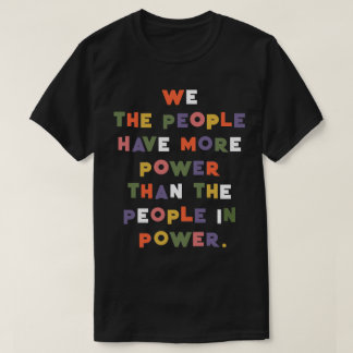 USA Resist Protest Rett Demokratie 2025 T-Shirt