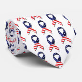 USA Ribbon Krawatte (Gerollt)