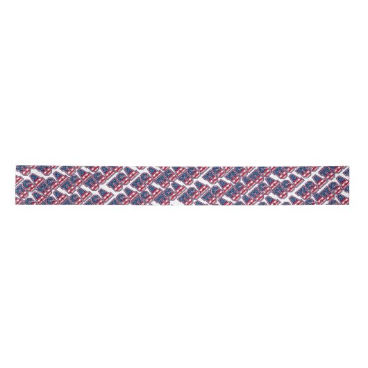 USA Ribbon Satinband (Vorderseite)