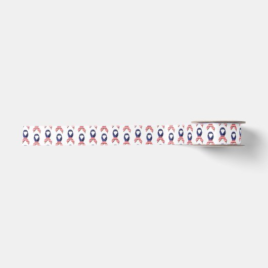 USA Ribbon Satinband (Vorderseite)