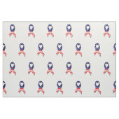 USA Ribbon Stoff (Fat Quarter (45,7 x 55,9 cm))