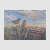 USA Robins Seidenpapier (Vorderseite)