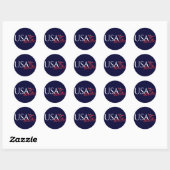 USA Rocks Sticker (Blatt)