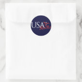 USA Rocks Sticker (Tasche)
