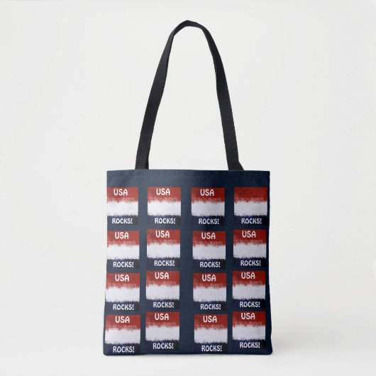 USA ROCKT TASCHE (Vorderseite)