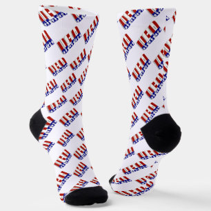 USA Rot Weiß und Blau Patriotisch Socken