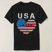 USA Rowing team American heart US Crew Männerinnen T-Shirt (Design vorne)