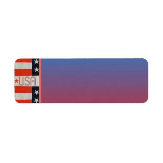 USA-Rücksendeadresse (Vorne)