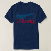 USA Ruderweiß 2 T-Shirt (Design vorne)