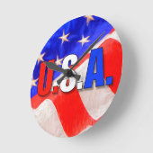 USA RUNDE WANDUHR (Winkel)