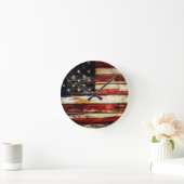 USA RUNDE WANDUHR (Zuhause)