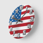 USA RUNDE WANDUHR (Winkel)