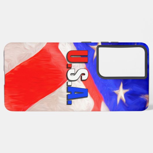 USA SAMSUNG GALAXY HÜLLE (Linke Seite)