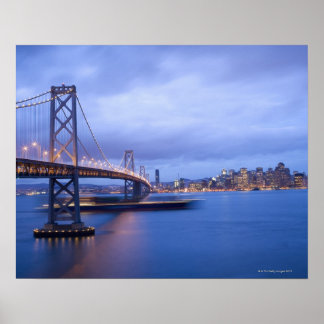 USA, San Francisco, City skyline mit Golden 2 Poster