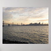USA, San Francisco, City skyline mit Golden Poster (Vorne)