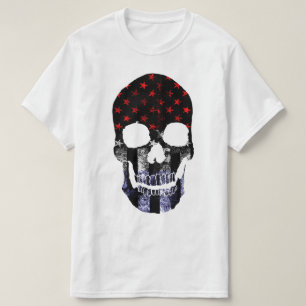 USA Schädel Krieger T-Shirt