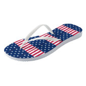 USA Schlanke Erwachsene Flip Flops Badesandalen (Schrägansicht)