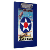 USA - Schließen Sie sich dem Fluglinienverkehr Klemmbrett (Rechts)