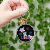 USA SCHLÜSSELANHÄNGER (Hand)