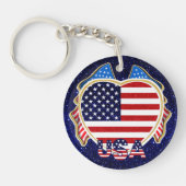 USA SCHLÜSSELANHÄNGER (Vorderseite)