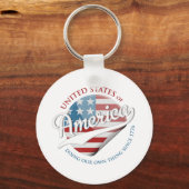 USA SCHLÜSSELANHÄNGER (Vorderseite)