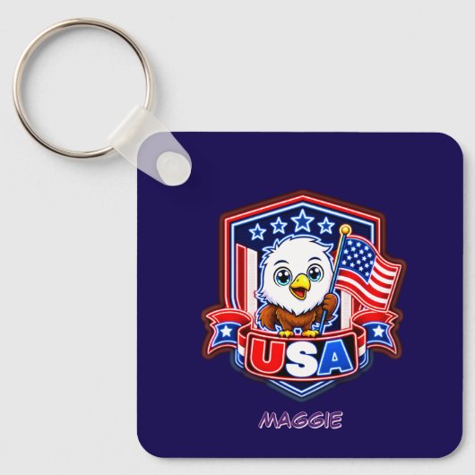 USA SCHLÜSSELANHÄNGER (Vorderseite)