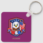USA SCHLÜSSELANHÄNGER (Rückseite)