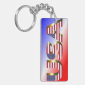 USA SCHLÜSSELANHÄNGER (Vorderseite links)