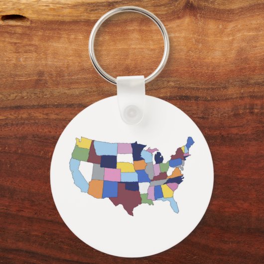 USA SCHLÜSSELANHÄNGER (Vorderseite)