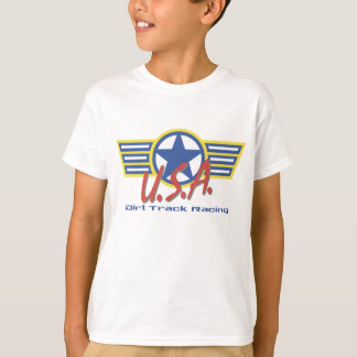 USA-Schmutz-Bahn-Gruben-Crew T-Shirt