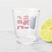USA. SCHNAPSGLAS (Rückseite)