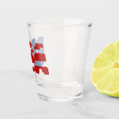 USA. SCHNAPSGLAS (Rechts)