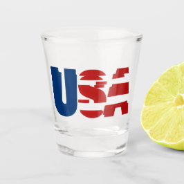 USA. SCHNAPSGLAS