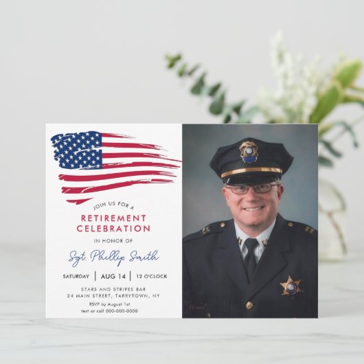 USA - Schutz der Militärpolizei unter amerikanisch Einladung (Stehend Vorderseite)