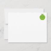 USA Seasonal Fruchtdiagramm Postkarte (Rückseite)