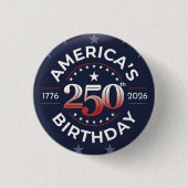 USA-Semiquincentennial 1776-2026 Amerikas 250. Button (Vorderseite)