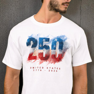 USA-Semiquinquennale 250. Jubiläum Amerikas T-Shirt